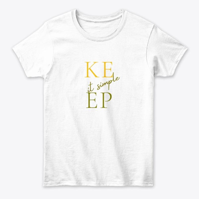 'Keep it Simple' Women's Classic Tee