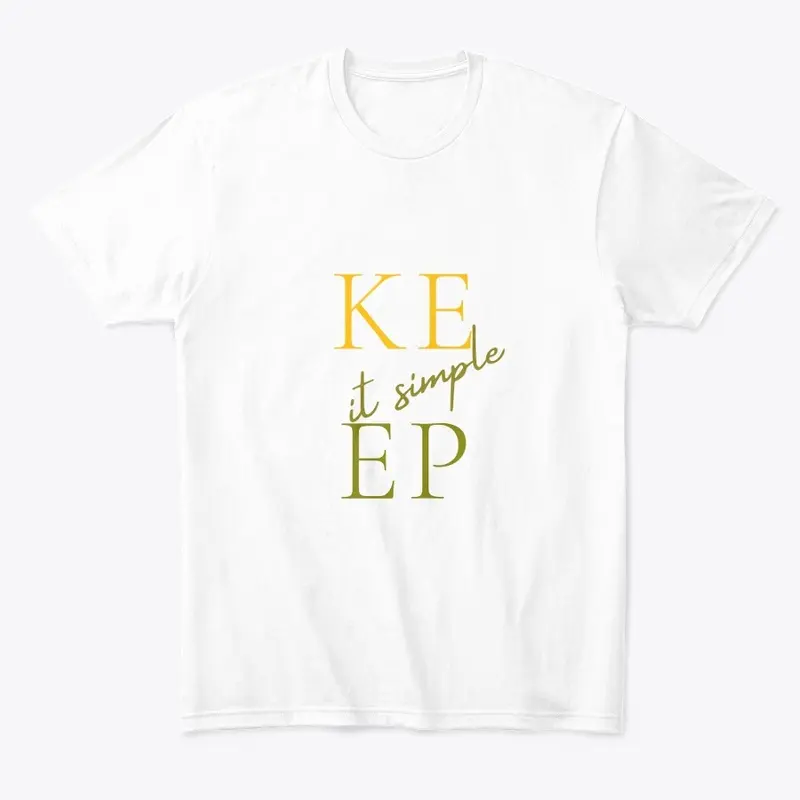 'Keep it Simple' Men's Classic Tee